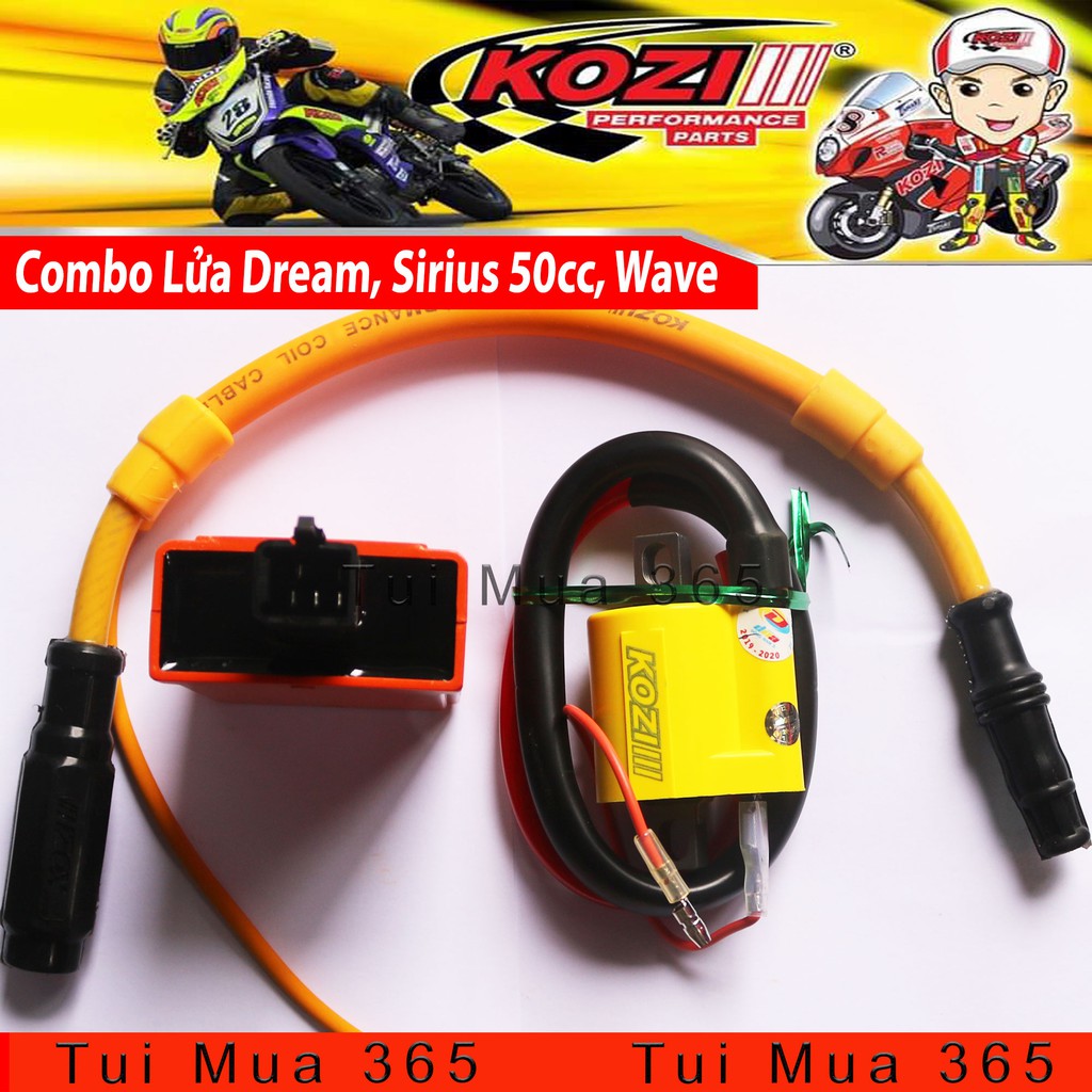 Bộ Lửa Độ Kozi cho Dream, Wave 100, Elegant 110cc, Sirius 50cc