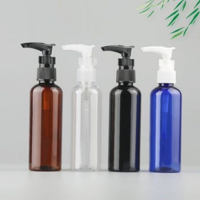 Chai Chiết Mĩ Phẩm ❤ RẺ VÔ ĐỊCH ❤ Chai nhựa pet xịt vòi nhấn 100ml,150ml,200ml,250ml chiết mỹ phẩm