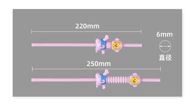 Ống hút hình đủ màu