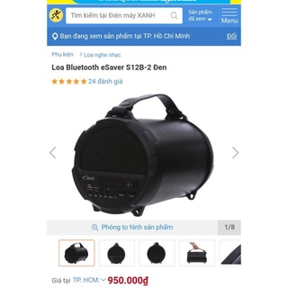 Loa Bluetooth eSaver S12B