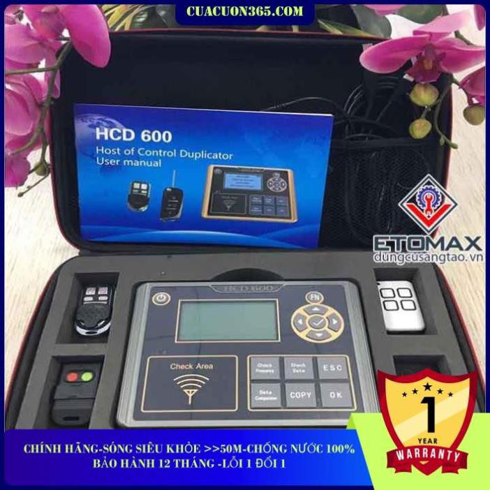 Máy sao chép điều khiển cửa cuốn HCD-600 PRO Sóng siêu khỏe>>50m