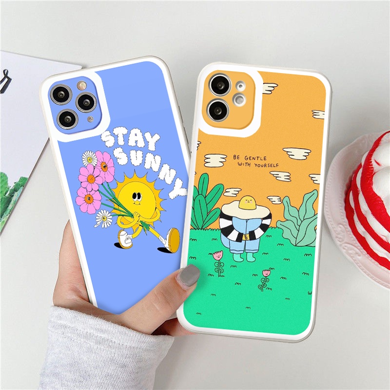Ốp iphone Hình nghộ nghĩnh ốp dẻo vuông iphone 6splus/7/7plus/8/8plus/x/xr/xs/11/12/pro/max/plus/13promax tr400