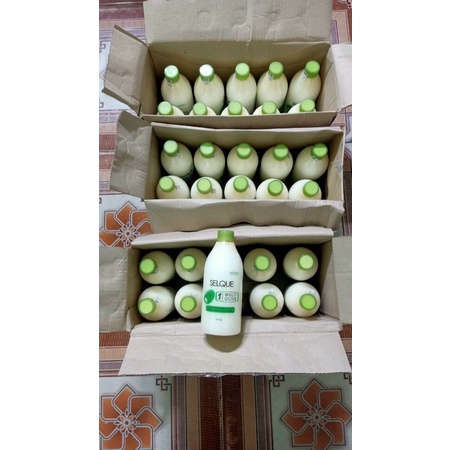 Thuốc uốn lạnh Obsidian Olive Selque Hàn Quốc dạng gel 410ml/530ml