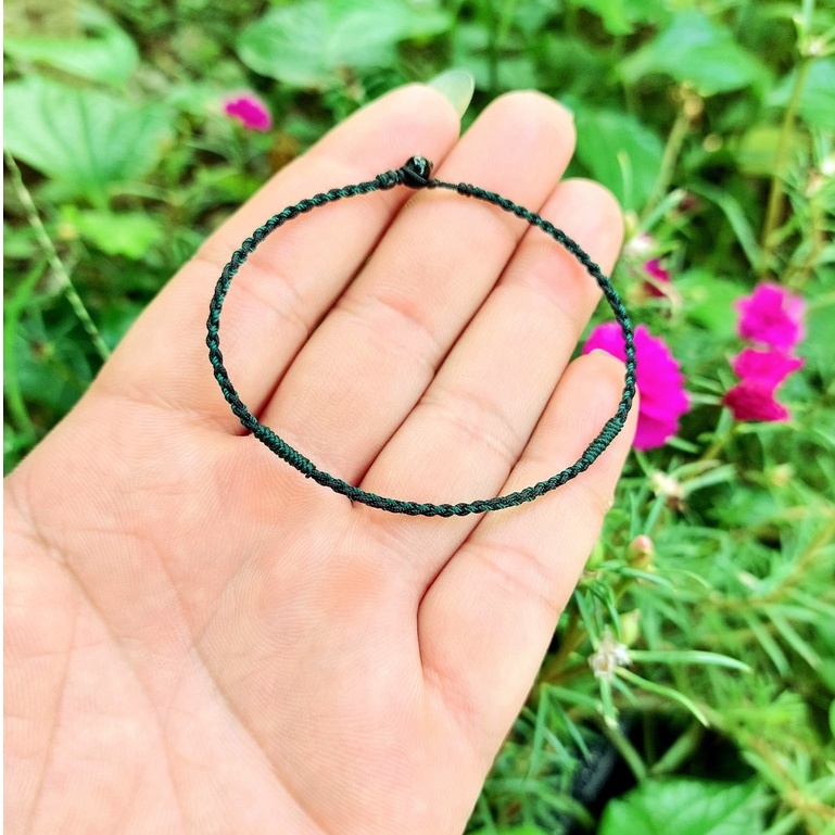 Vòng tay đan dây mầu độc quyền ( ghi chú size cổ tay )