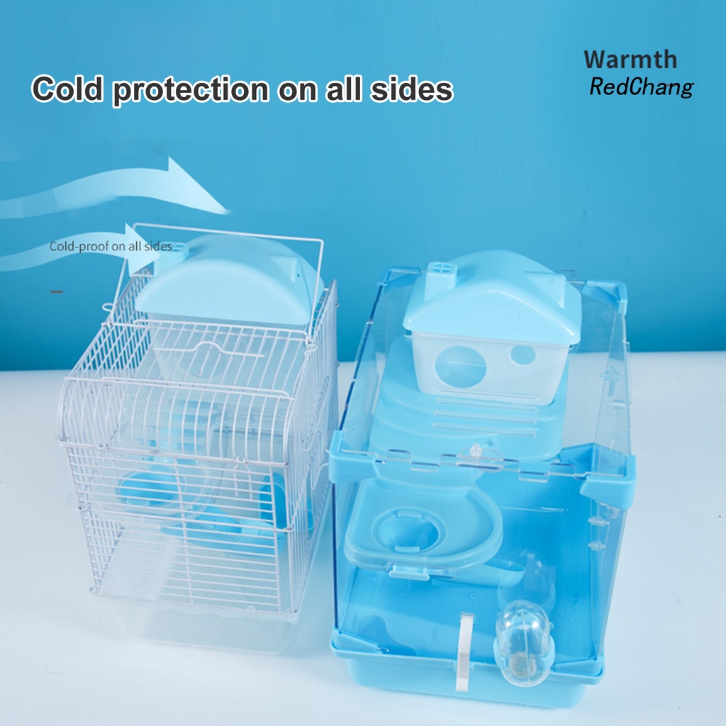 Lồng Nuôi Chuột Hamster Bằng Nhựa Trong Suốt Trang Trí