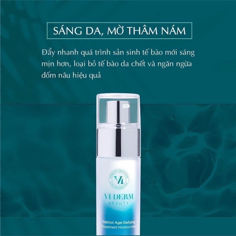VI Derm Retinol Age-Defying Treatment Moisturizer – Kem dưỡng chống lão hóa toàn diện 50ml