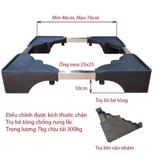 Chân Máy Giặt cửa ngang , chống rung lắc tuyệt đối