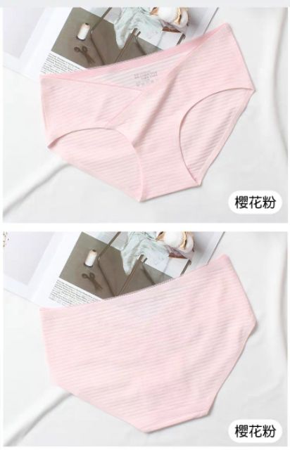 Quần lót bầu cạp chéo không đường may cotton kháng khuẩn cao cấp