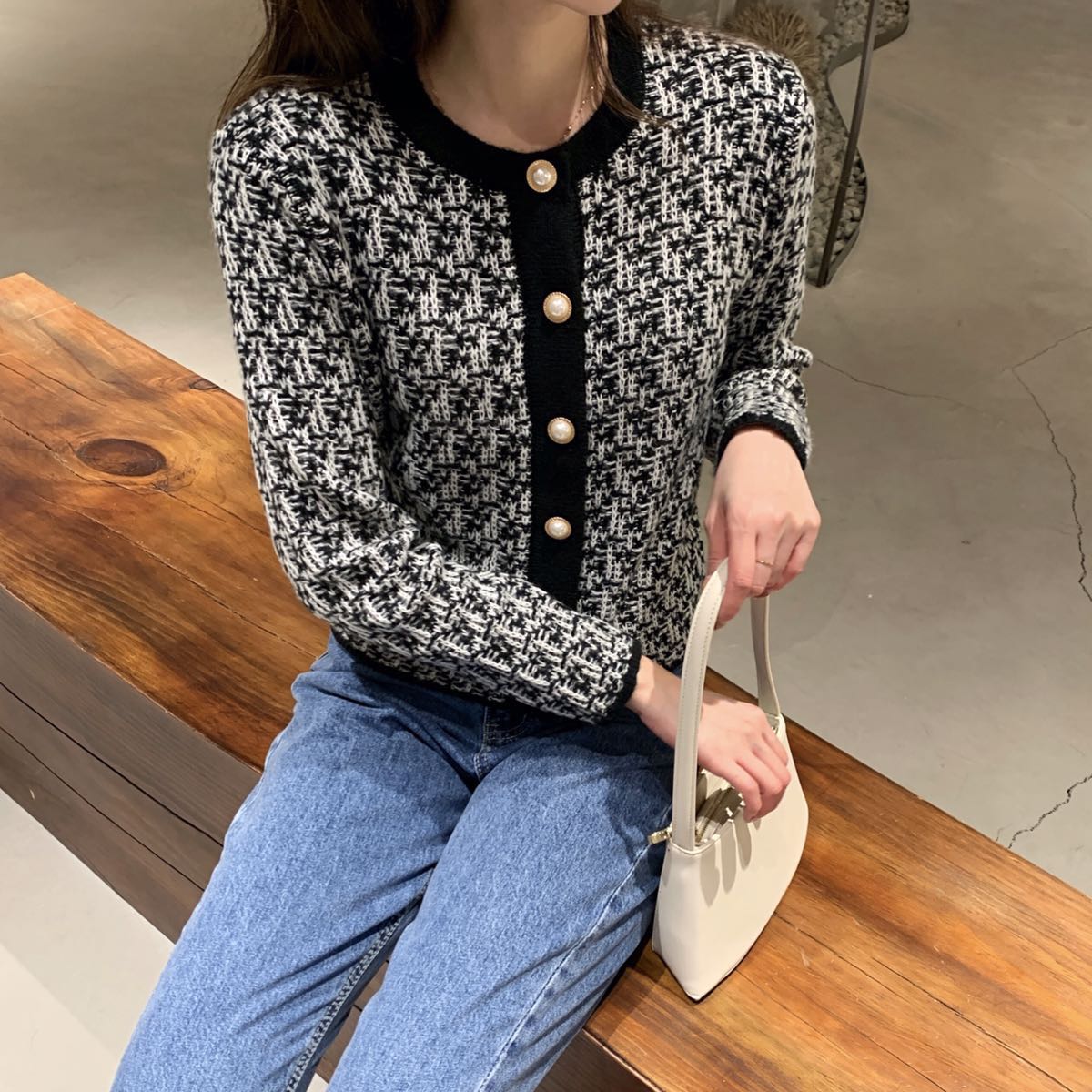 <Ready> Áo Khoác Len Cardigan Thời Trang Mùa Thu | BigBuy360 - bigbuy360.vn
