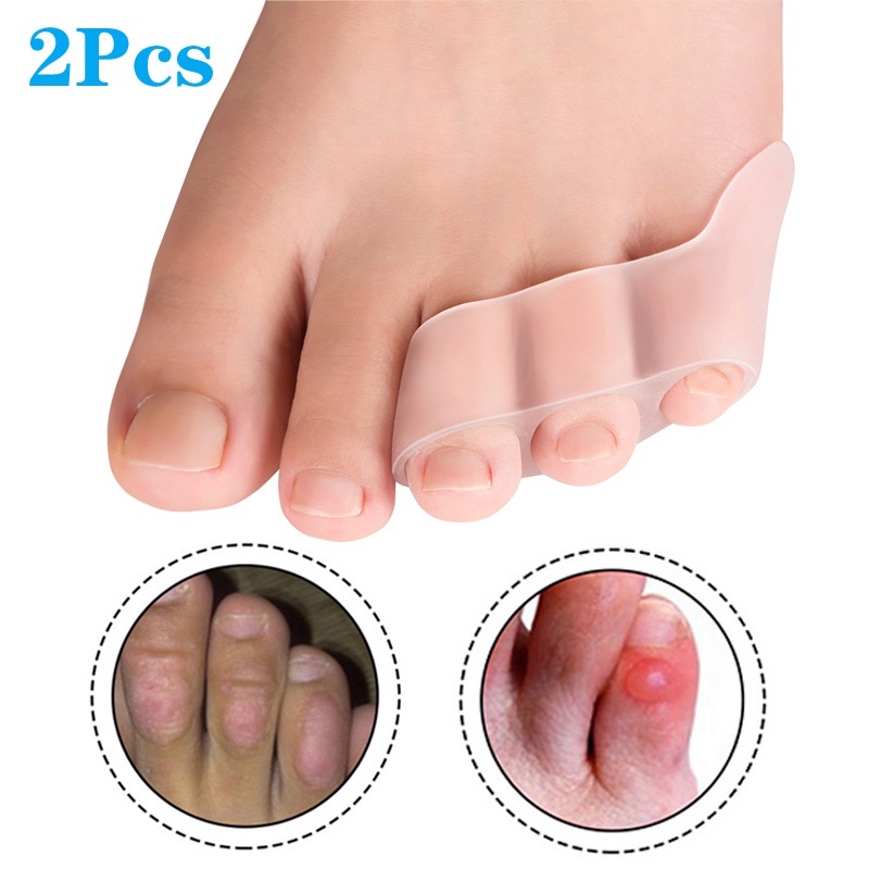 Dụng cụ tách ngón chân bằng silicone tiện dụng