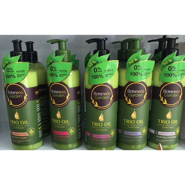 Dầu gội/ xả Trio oil từ Botaneco Garden 500ml