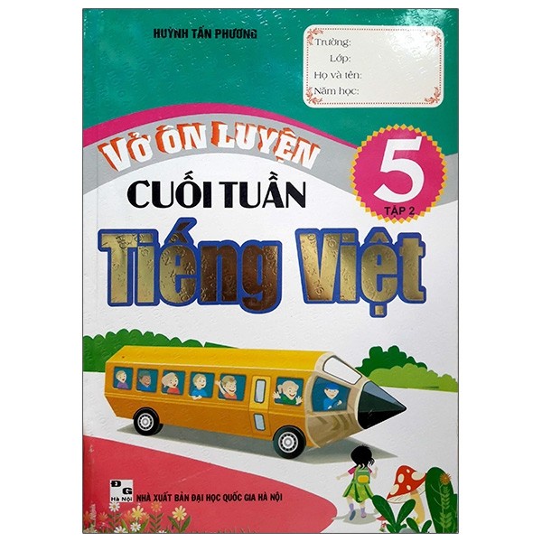 Sách - Vở Ôn Luyện Cuối Tuần Tiếng Việt 5 - Tập 2
