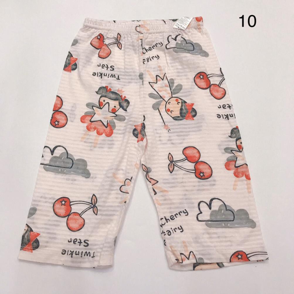 [Organic cotton] Quần lửng cotton giấy May-kids xuất Hàn size 120 (18-21kg)