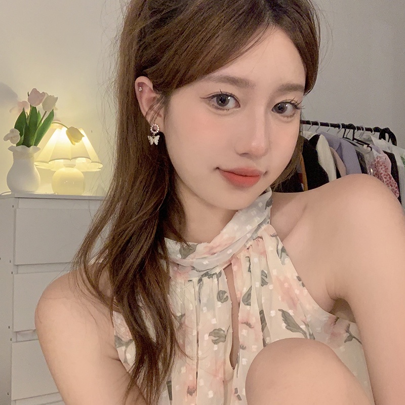 Khuyên Tai Hình Nơ Thiết Kế Mới 2022 Dành Cho Nữ