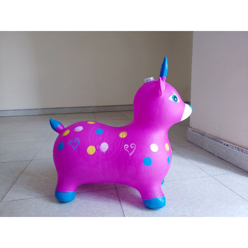 Thú nhún cho bé có nhạc . nhiều mẫu mã hươu , kì lân nhún size to