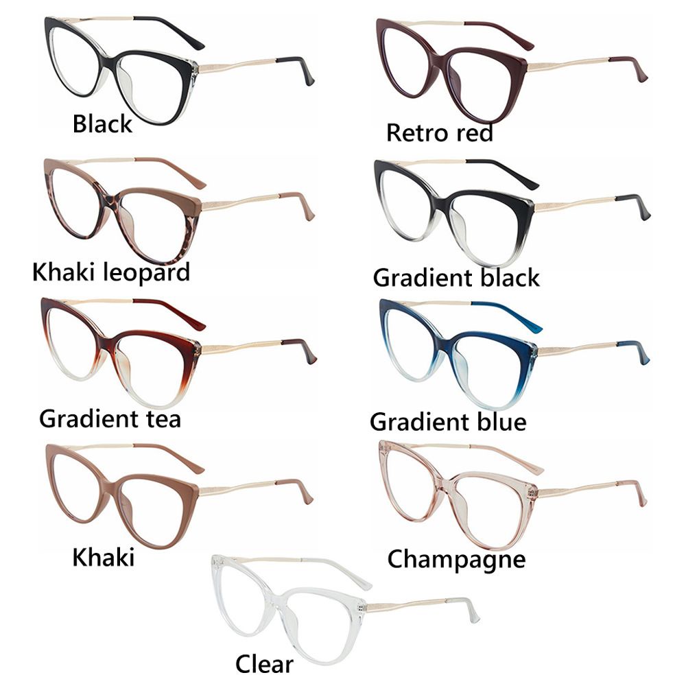 Kính mắt mèo TR90 máy tính thời trang cho nam nữ