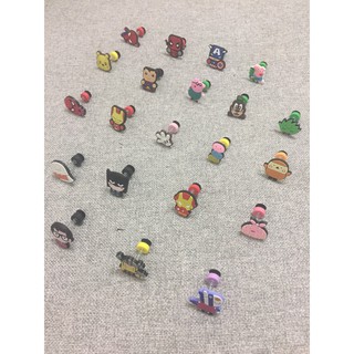 Combo 25 Jibbitz/Sticker - Lò Xo gắn Dép Sục (Được Chọn Hình)