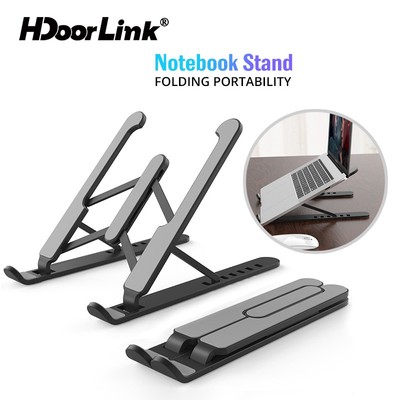 Hdoorlink Đa Năng Di Động Laptop Đứng Có Thể Gập Lại Đế Máy Tính Để Bàn Giá Đỡ Nâng Hỗ Trợ Cho Notebook Máy Tính Bảng