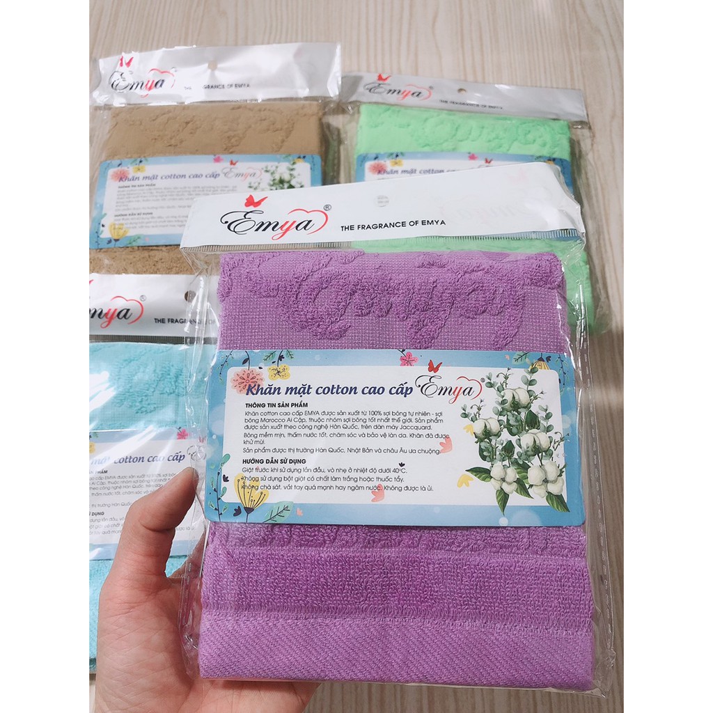 Khăn mặt cotton EMYA