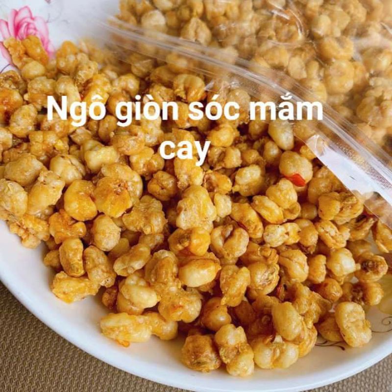 500gram Ngô Giòn Xóc Mắm Cay Loại Ngon