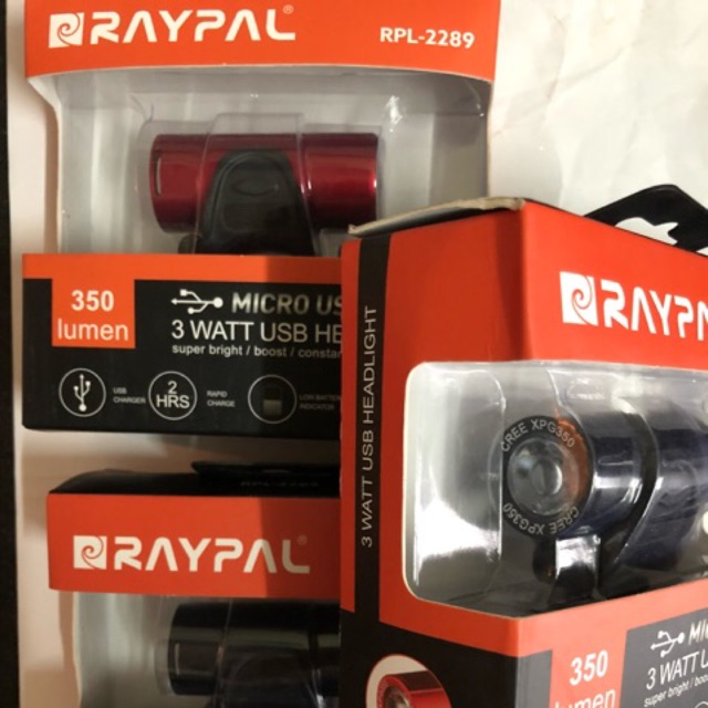 Đèn pin xe đạp Raypal