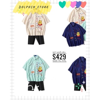 🌻BIGSIZE Set áo sơ mi bigsize 🌻