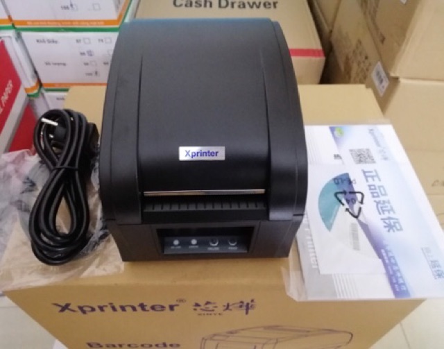 Máy In Tem Trà Sửa XP 360B - Máy in Tem Trà Chanh Xprinter 360B