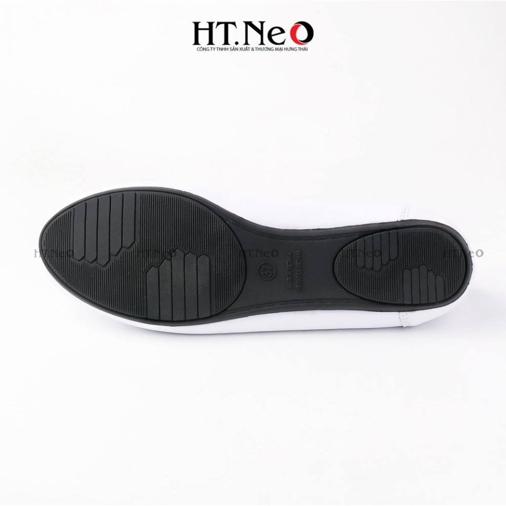 Giày lười nữ -  giày da nữ HT.NEO da bò thật 100%, thiết kế đơn giản và nhẹ nhàng nhưng vẫn trang nhã NU96