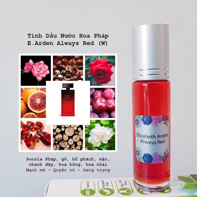 TINH DẦU NƯỚC HOA - ALWAYS RED