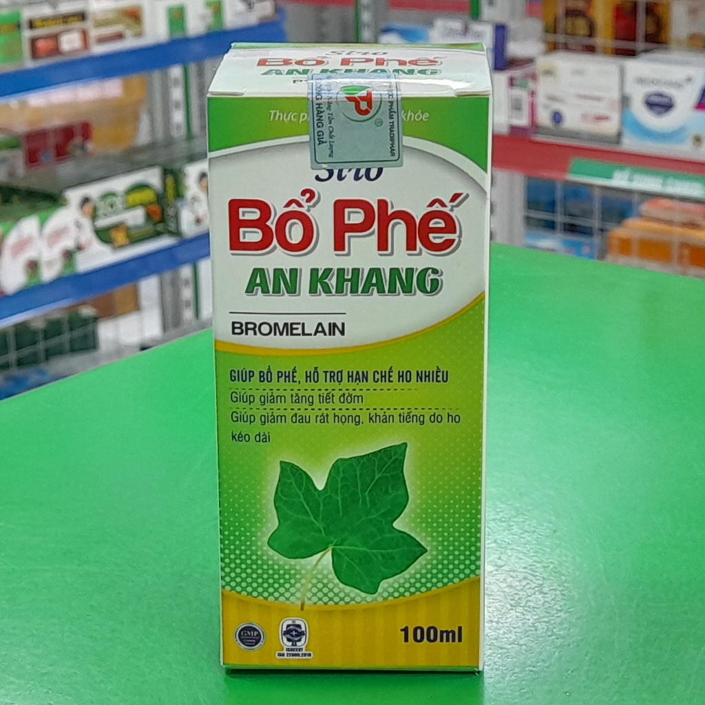 Siro Bổ Phế An Khang- Hỗ trợ hạn chế ho nhiều, giảm tăng tiết đờm, tăng hệ miễn dịch đường hô hấp