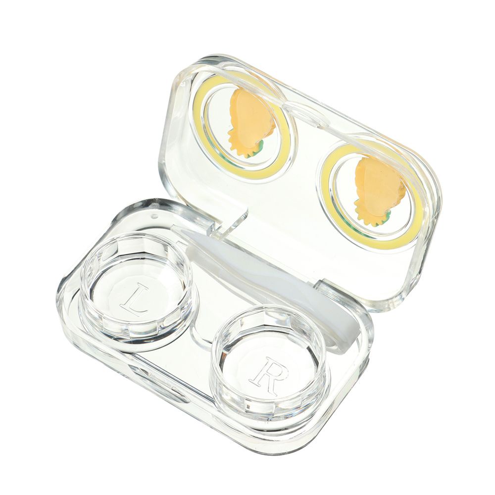 Hộp Đựng Kính Áp Tròng Thiết Kế Dễ Thương ​ Hộp Đựng Mắt Hình Hoạt Hình Bền Bỉ Tiện Dụng Cho Du Lịch