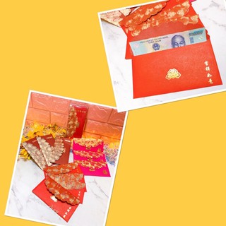 Hộp 10 bao lì xì mẫu phong bì siu sang 16.5 x 8.5 cm