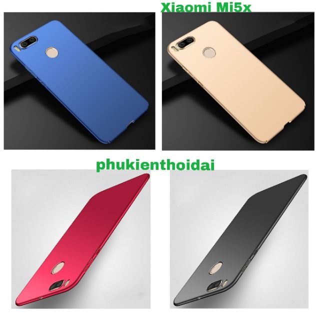 Xiaomi Mi5x A1 Ốp lưng nhựa mỏng cao cấp ( đẹp )