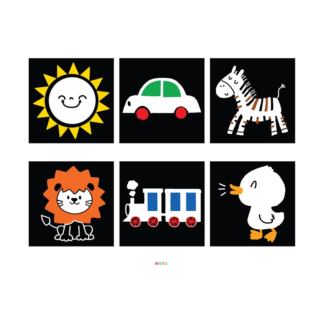 Sách Muki - Tranh Decal Kích Thích Thị Giác