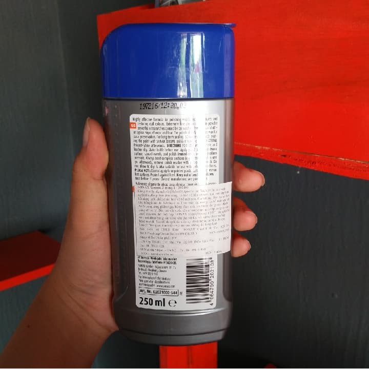 Tặng khăn -Kem đánh bóng, xóa xước quầng sơn xe ô tô, mô tô Sonax xtreme polish & wax 3 250ml Sonax202100 chamsocxestore