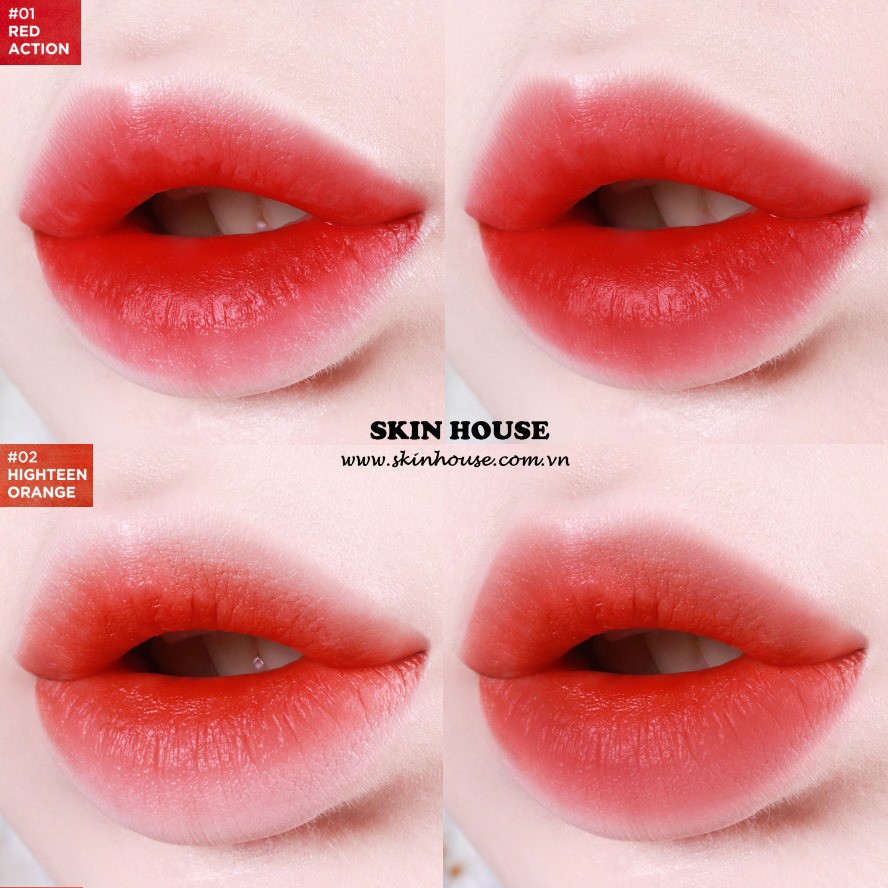 Sẵn- Son Thỏi Lilybyred Mood Cinema Matte Ending- Skinhouse