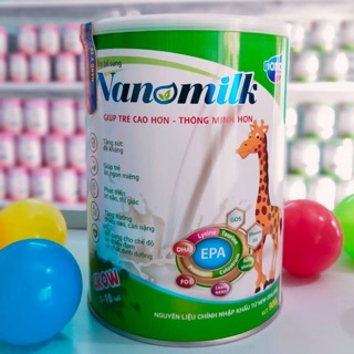 Nanomilk grow dinh dưỡng cho sự phát triển toàn diện