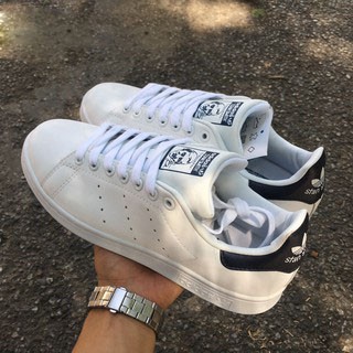 Giày thể thao stan smith trắng gót xanh than _sneaker.qm