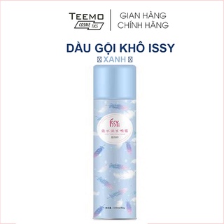 Dầu gội khô 💧𝑭𝒓𝒆𝒆𝒔𝒉𝒊𝒑💧 dầu gội khô issy - xanh 150ml - dạng xịt gội khô cho tóc bết dầu - hết ngứa & hết bết dính tóc