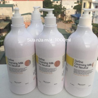 Sữa rửa mặt dạng sữa skindom