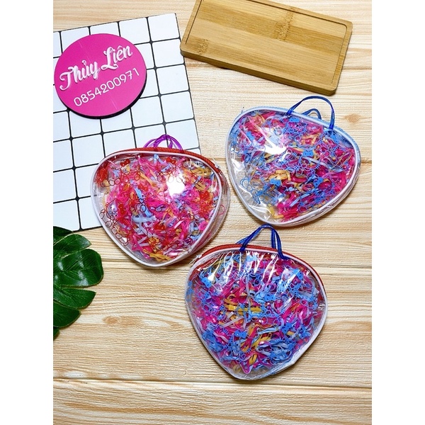 Bóp dây thun cột tóc