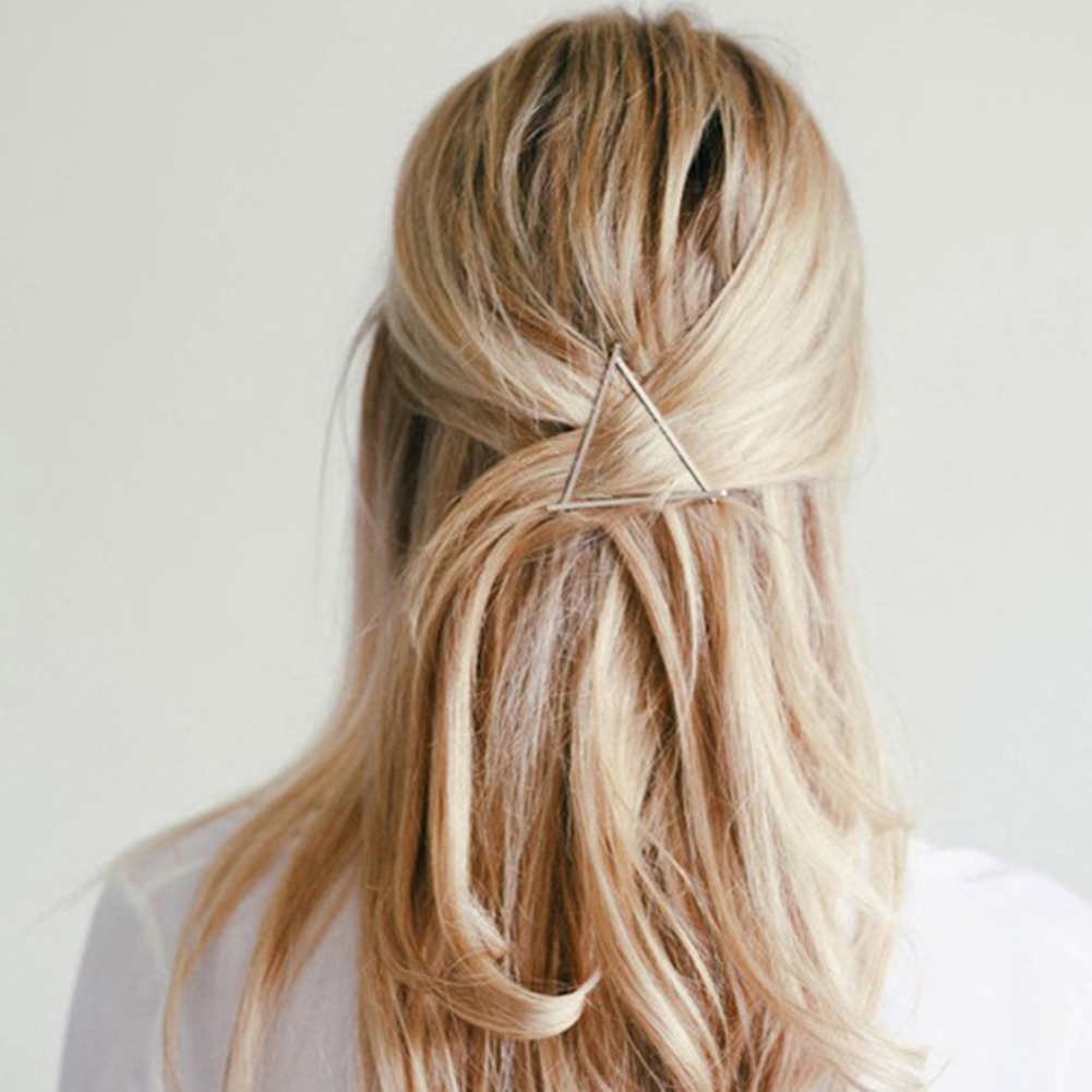 Kẹp Tóc Kim Loại Kiểu Dáng Xinh Xắn Thời Trang Cho Nữ