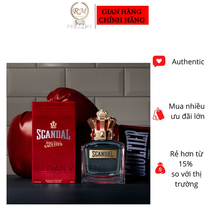 Nước hoa nam Jean Pau Gautier Scandal Pour Homme edp - 10ml