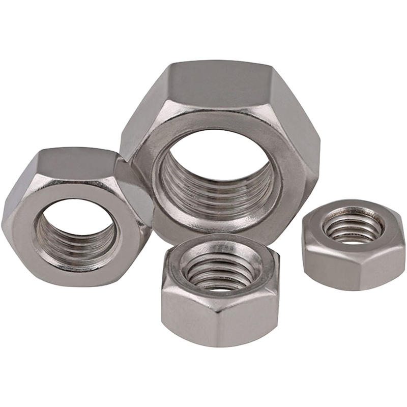 Đai Ốc Lục Giác Bằng Thép Không Gỉ 304 M2.5M3M4M5M6M8M10A