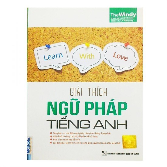 Sách - Giải thích ngữ pháp tiếng anh ( 2 màu ) Tái bản 2020