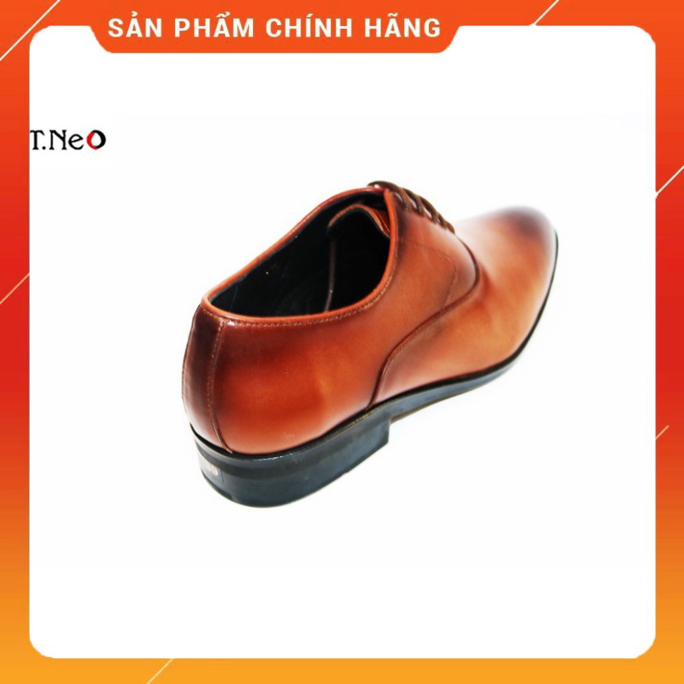 Giày tây nam buộc dây 💖 HT.NEO 💖 da bò xịn thật 100% kết hợp đế cao su tự nhiên siêu đẹp, kiểu dáng siêu sang siêu đẹp