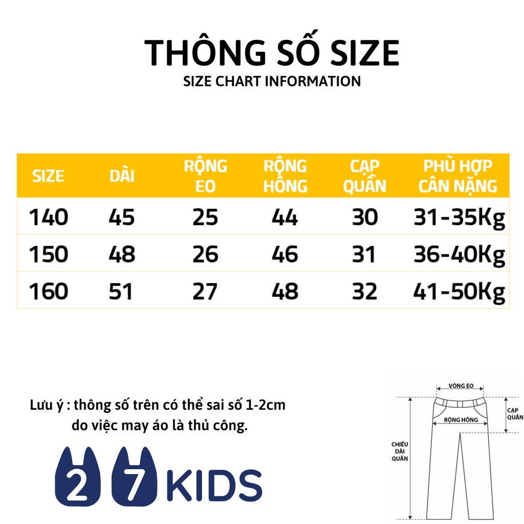 Quần short bé trai 27Kids  AKL Aowkulae Quần đùi thể thao nam cho trẻ từ 6-14 tuổi BSPS8