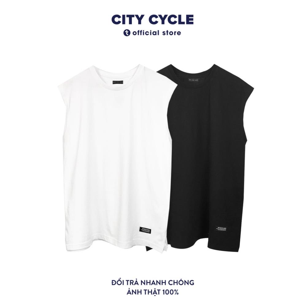 Áo tanktop oversize trơn City Cycle áo ba lỗ nam nữ unisex form rộng Local Brand ❕