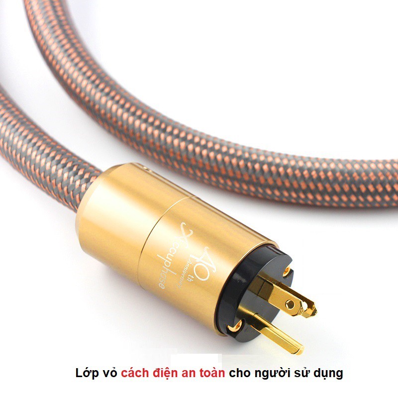 Dây nguồn Accuphase 40TH ANNIVERSARY chuyên dụng cho các dàn âm thanh cao cấp - Accuphase Cable Audio