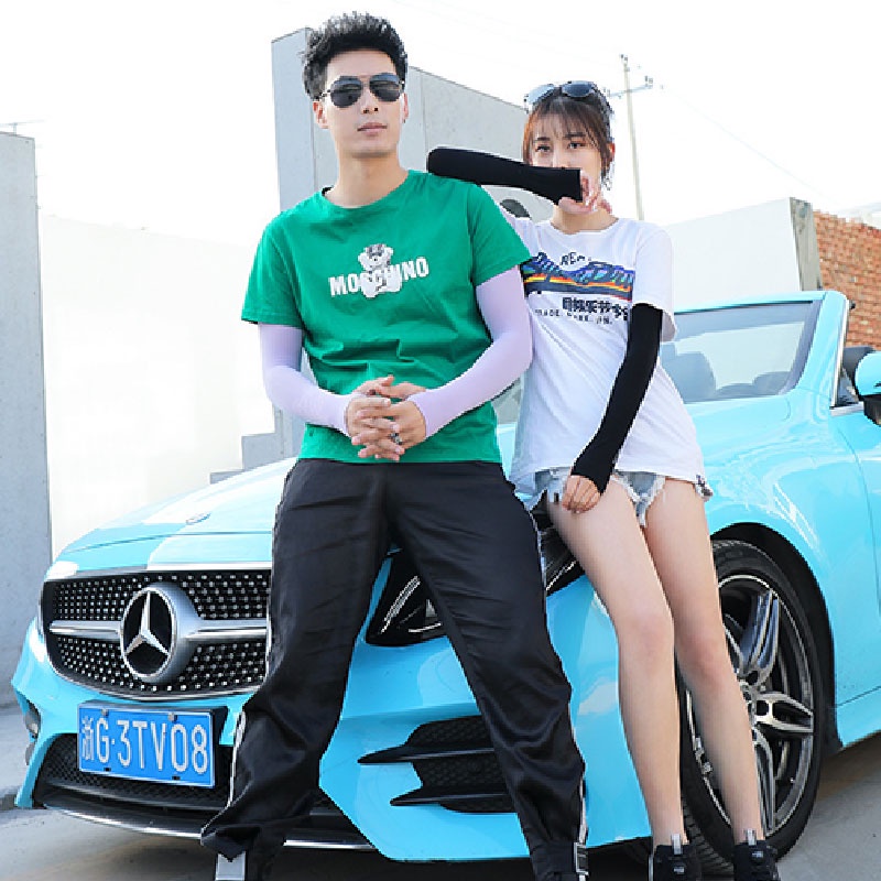 Băng đeo cánh tay LOCO FISH chống tia uv và tia bức xạ bằng vải chính hãng one size Hàn Quốc chất lượng cao